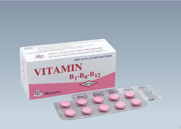 Thuốc vitamin B1-B6-B12 hỗ trợ thần kinh ở người thoát vị đĩa đệm