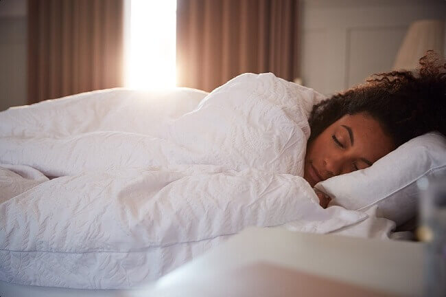 Ngủ đủ giấc khiến cho người bệnh luôn trong trạng thái thoải mái