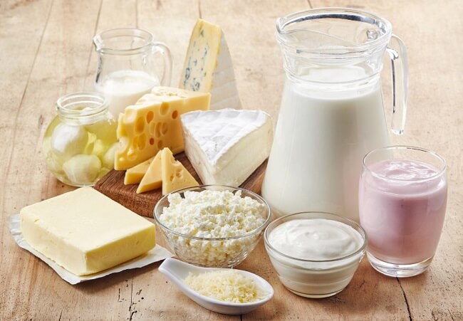 Sữa và các sản phẩm từ sữa cung cấp canxi cho khớp
