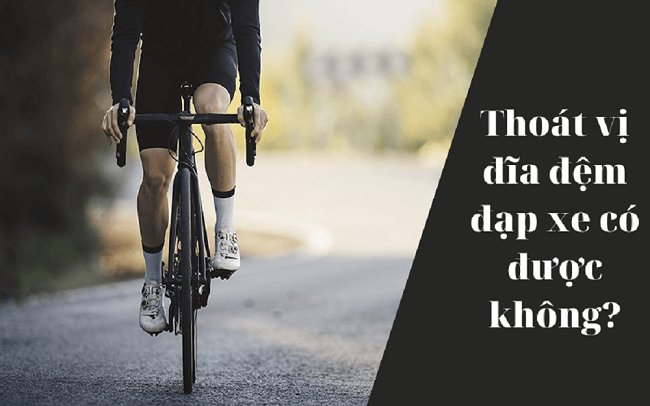 Đạp xe là một môn thể thao dành cho người bị thoát vị đĩa đệm